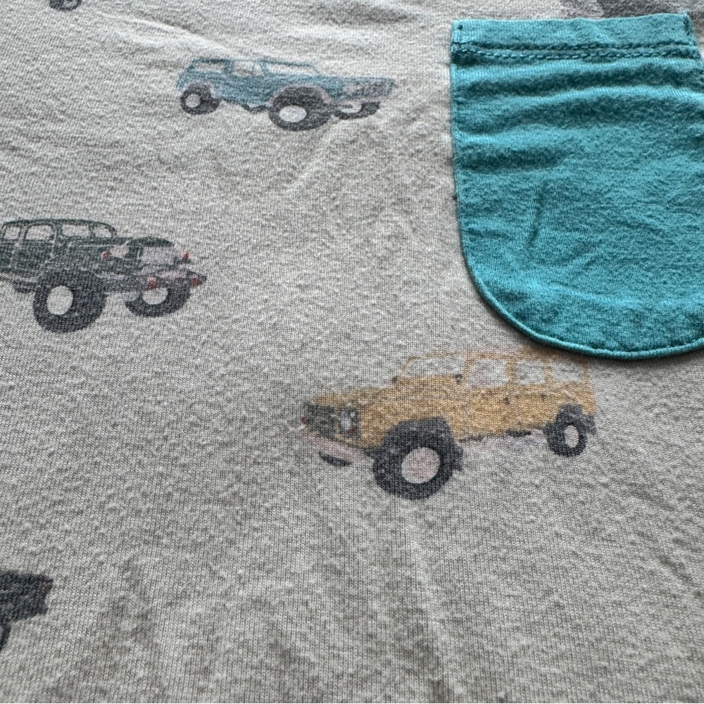 Kyte Baby Set of 3 Bamboo T-Shirts Fish Camping Prints Size 12-18 Months - Picture 7 of 8